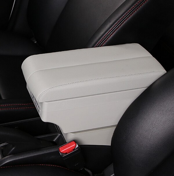 Voor Hyundai I30 Armsteun Doos Centrale Winkel Inhoud Opslag Armsteun Doos Met Usb: A-Gray