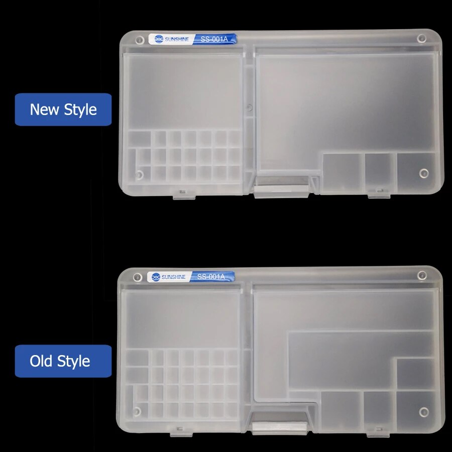 Sunshine SS-001A Mobiele Telefoon Lcd-scherm Moederbord Ic Onderdelen Reparatie Multifunctionele Opbergdoos