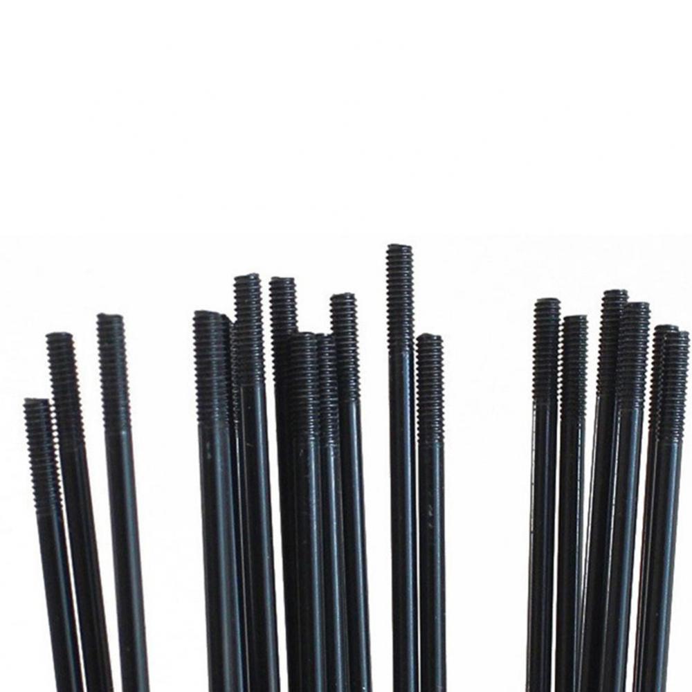 16Pcs bike bicycle high-carbon steel spokes and nipples/251/253/255/257/259/261/263/265/267/269 mm knitting needle