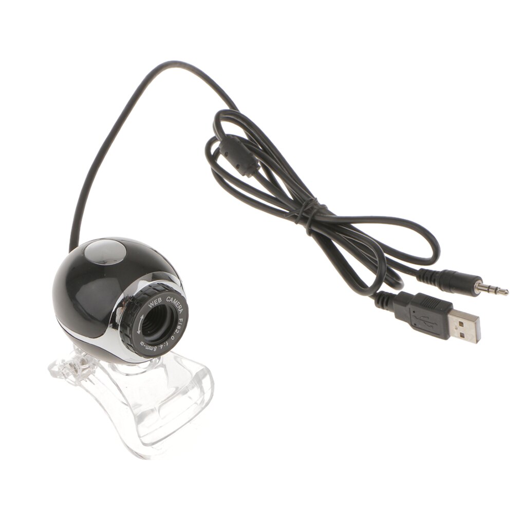 Computer USB2.0 HD Webcam Camera Gratis Drive ingebouwde Microfoon Clip-on Voor PC Laptop Computer Desktop HD camera