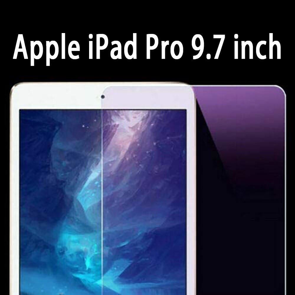 2 PCS For Apple iPad 2 3 4 5 6 7 8/AIR 1 2 3 4/Mini 1 2 3 4 5 7.9" /Pro 9.7"/Pro 10.5“/Pro 11 -Tempered Glass Screen Protector: iPad Pro 9.7 inch
