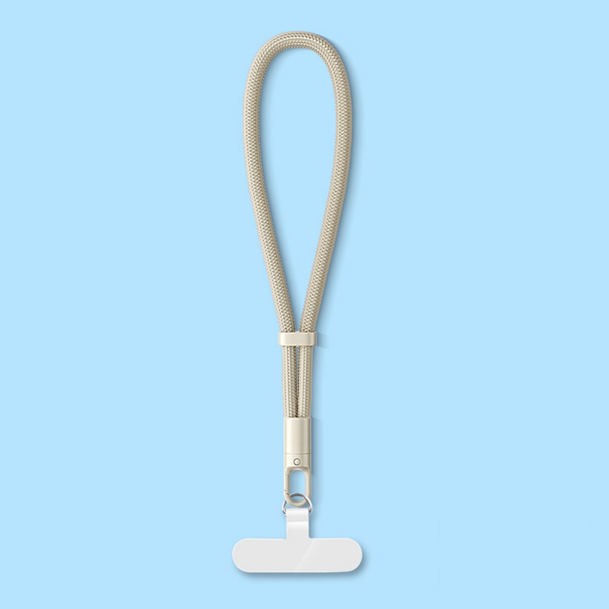 Universal Adjustable Mobile Phone Lanyard Short Wrist Strap with Self-locking Anti Durable Polyester Phone Strap: Blue / Green