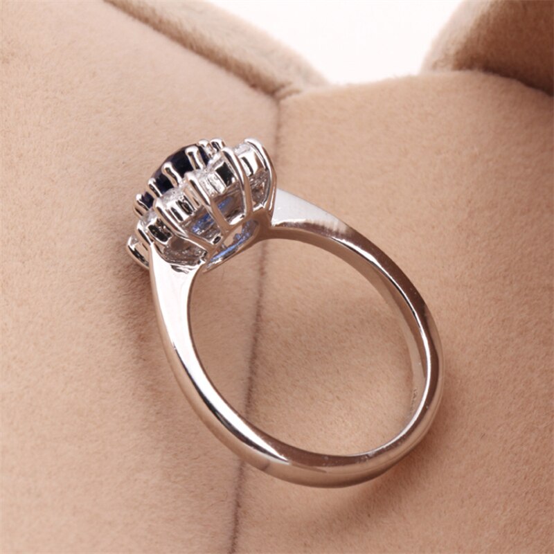 Ailodo Trendy Engagement Trouwringen Voor Vrouwen Simple Mode Zirconia Vrouwelijke Vinger Ringen Minimalistische Sieraden Meisjes