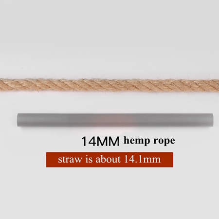 Naturlig jute uden farvet gør-det-selv håndværk hamp reb hænge mærke flaske indpakning snore tråd håndværk dekoration jute reb 2mm 8mm 10mm- 14mm: 14mm 20m