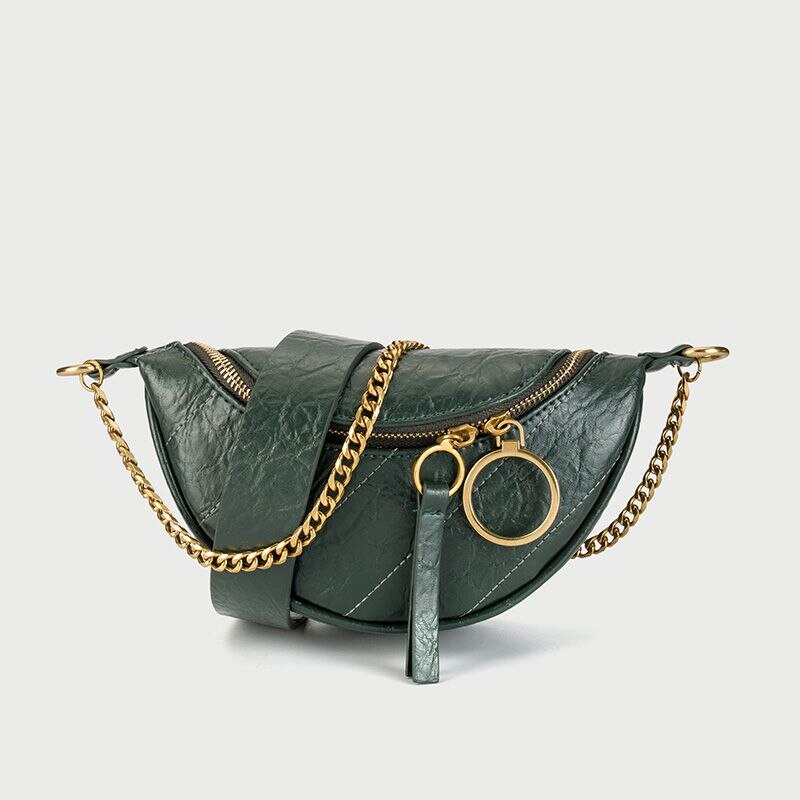 neue frauen Tasche Diagonale Alle-spiel Modische eins-schulter Kette Knödel Tasche Einfache Reise hoch-ende Gefühl Brust Tasche