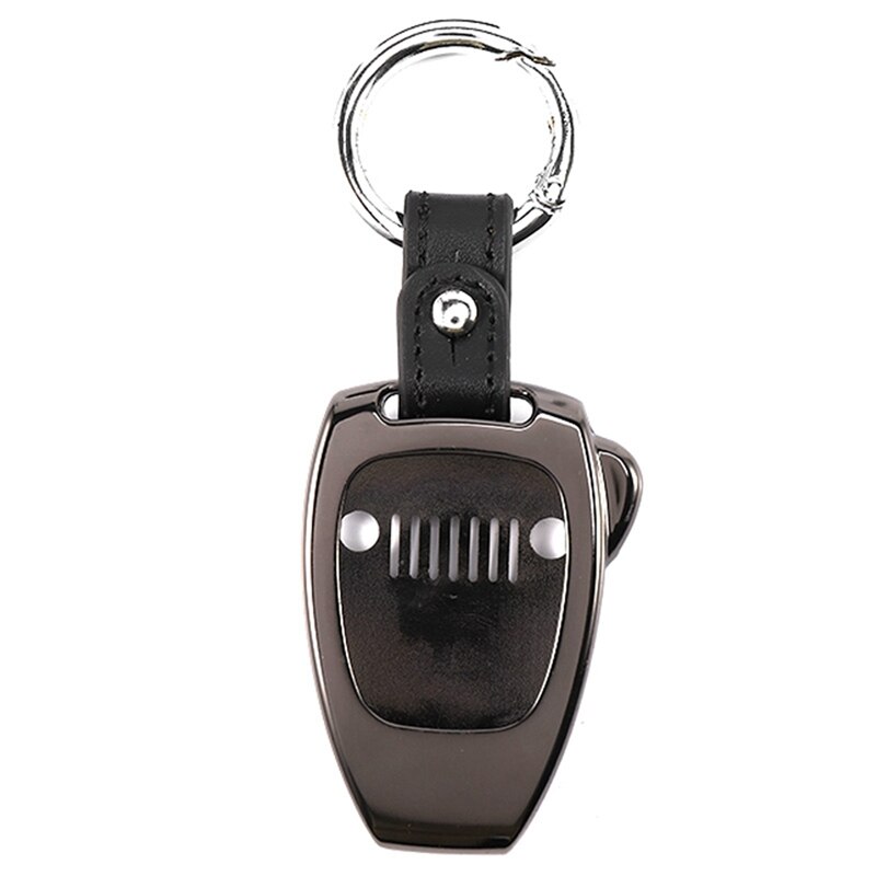 Porte-clés coque pour Jeep Wrangler JK – , étui de protection pour Jeep Compass – Patriot: Black