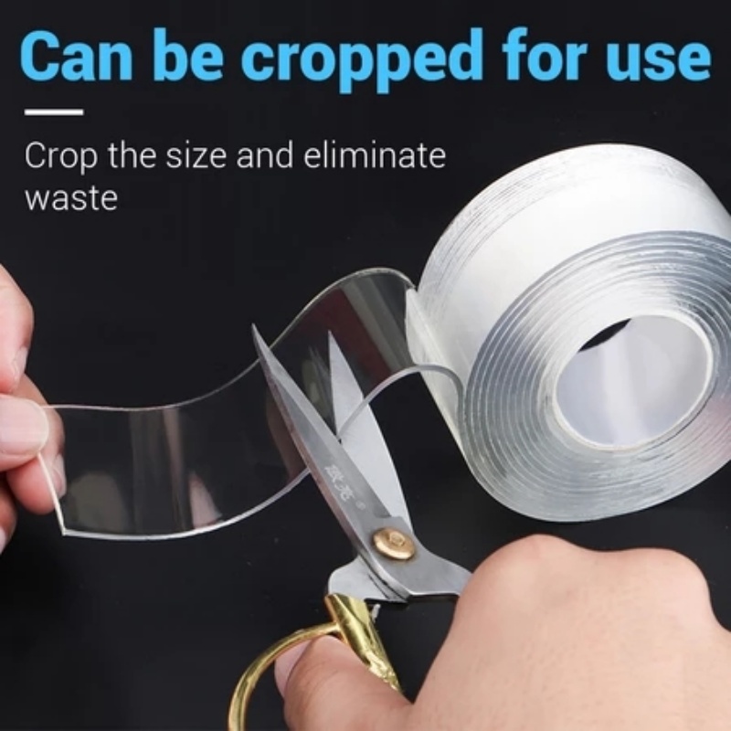 Nanotape nastro di montaggio rimovibile adesivo impugnatura riutilizzabile adesivo forte nastro biadesivo tappeto domestico poster auto