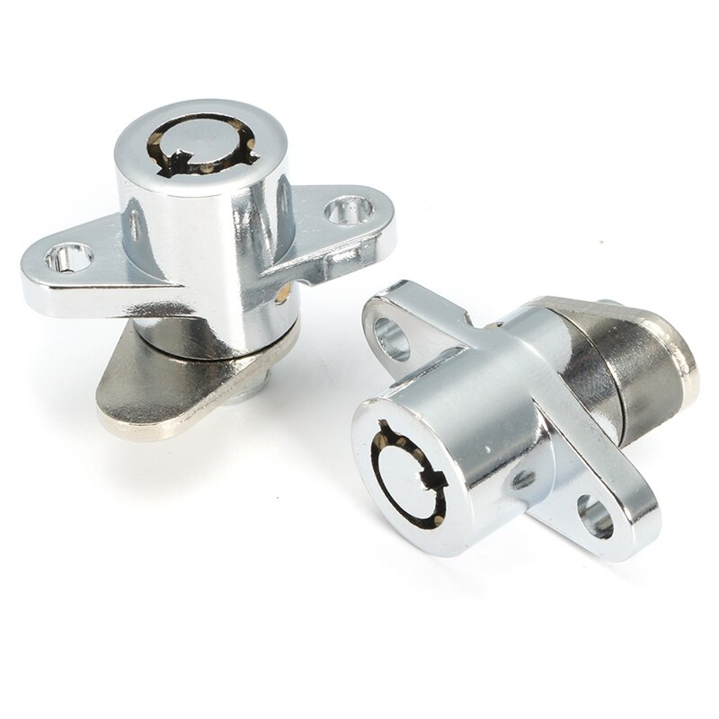 2x Hard Saddlebag Lock 3 Keys Set for Touring Electra Glide Road King & 1set Latch Tool Box Locks Slam Latch