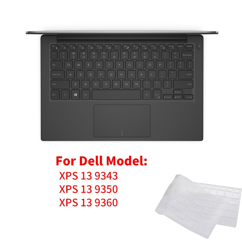 Pour Dell Inspiron 15 5580 5370 Inspiron 14 7472 Inspiron 15 7572 11 Inspiron 15 7560 13 14 15 13.3 15.4 Peau de Couverture De clavier: J52