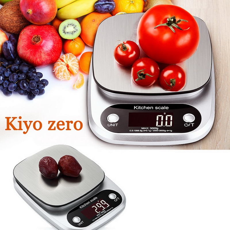 3/5/10kg 0.1/1g Kitchen Digital Food Scale Highly Accurate Weighing Food Scale Household Balance Cooking Measure Tool