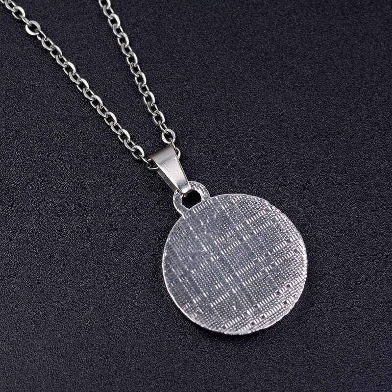 Yin Yang Gossip Colour Changing Mood Necklace Choker Jewelry Temperature Sensitive Color Change Pendant Necklace for Men