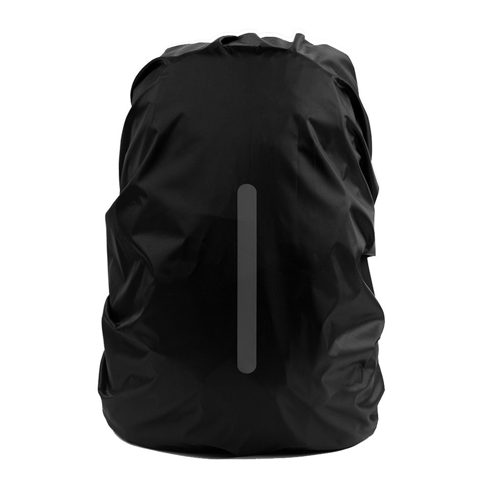 Funda impermeable para mochila, resistente al agua, para senderismo, con tira reflectante: S