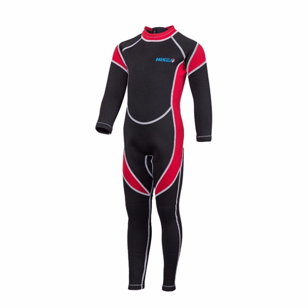 Surfing Rash Outdoor Kids Neoprene Diving Wetsuits Children One Pieces Colors Patckwork Long Sleeve Swimwear Diving Suits