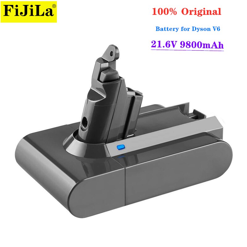 Nouvelle Batterie au Lithium mAh 9800 V pour Dyson V6 DC62 DC58 DC59 SV09 SV07 SV03, pièces de rechange pour android Sony, 21,6