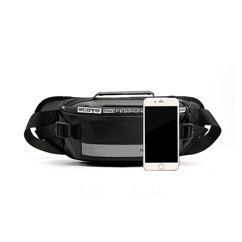 Man Waterproof Waist Bag Chest Pack Outdoor Sports Crossbody Bag Hip Bag Casual Travel Male Bum Belt Bag