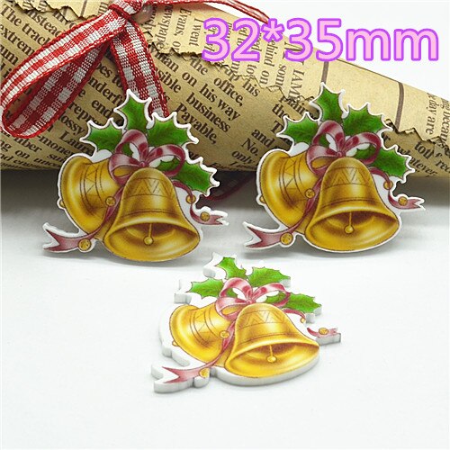 Résine planaire kawaii, arbre bonhomme de neige de noël, décoration à dos plat, charme artisanal, accessoires centraux pour cheveux, à faire soi-même, 10 pièces