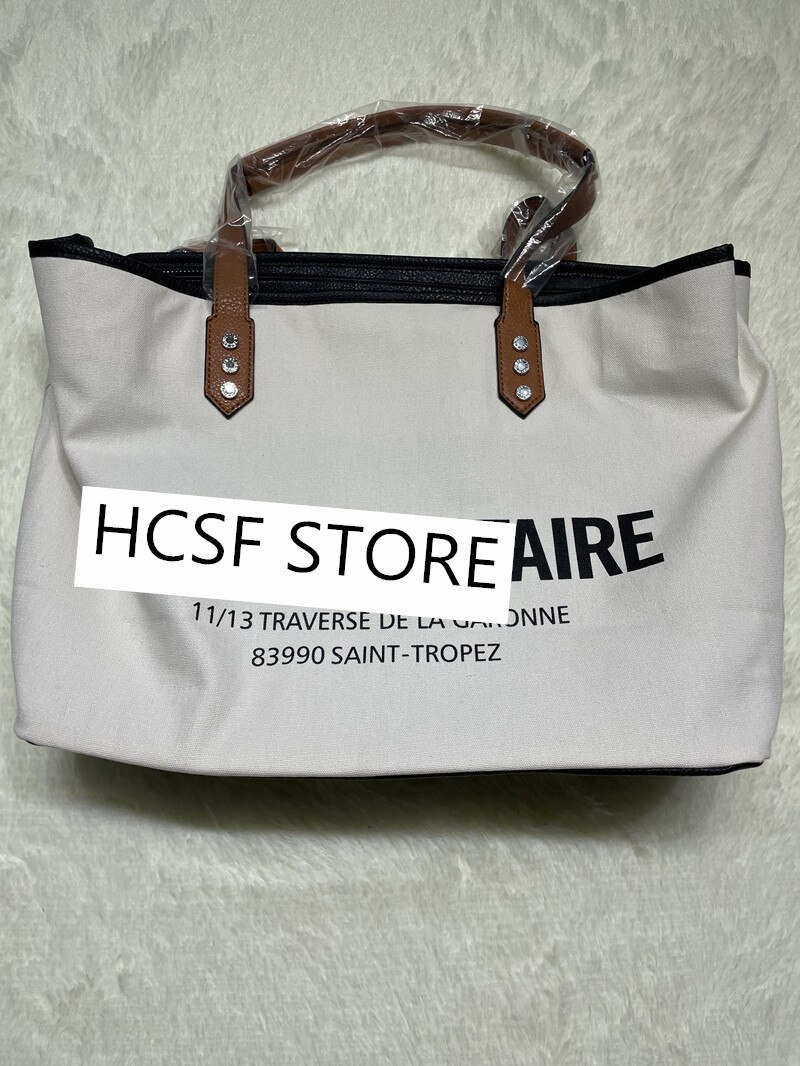 Letters Print Canvas Handtas Voor Vrouwen Vleugels Decoratie Grote Capaciteit Casual Tote Boodschappentas: Shopping bag