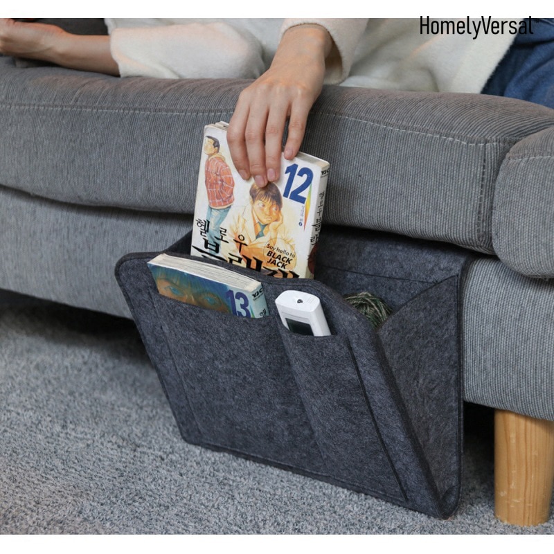 Bedside Storage Organizer Bedside Hanging Pocket for Organizing Magazine Phone Small Things Space Saving bed package