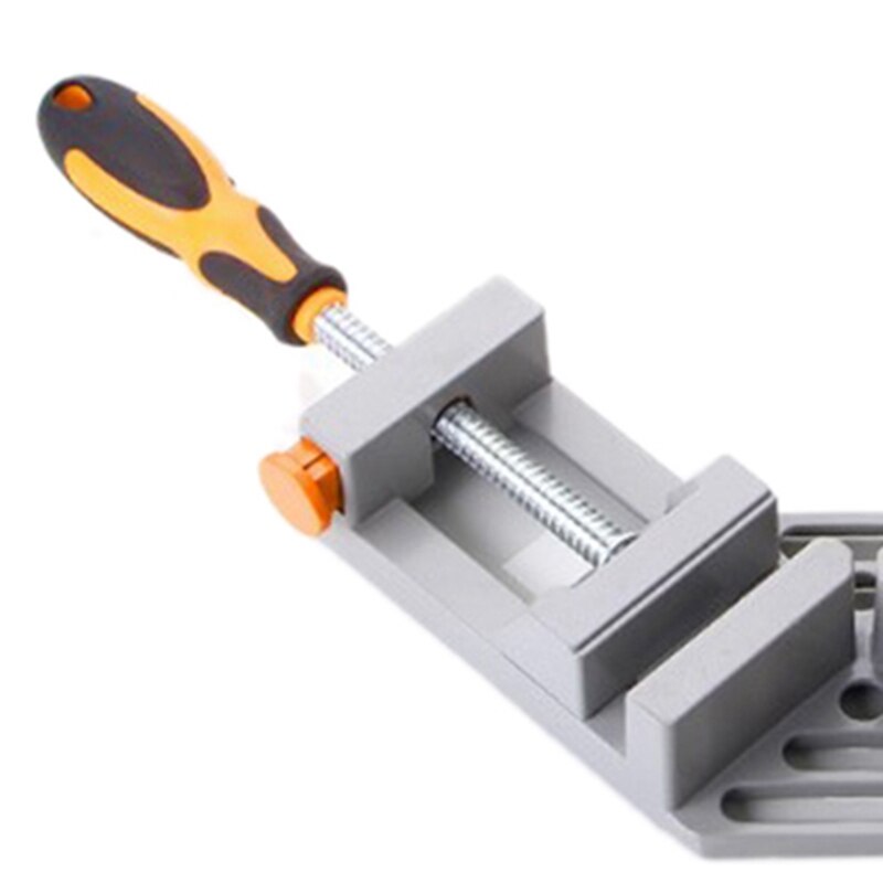 Double Handle Corner Clamp, 90 Degree Quick Release Corner Clamp for Welding, Wood-Working, Photo Framing