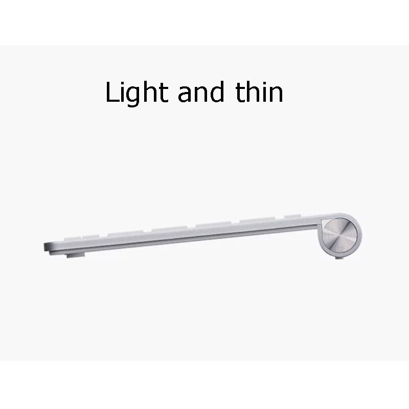 Wireless mini keyboard and mouse set 78 buttons Laptop and desktop computers gold color AF068