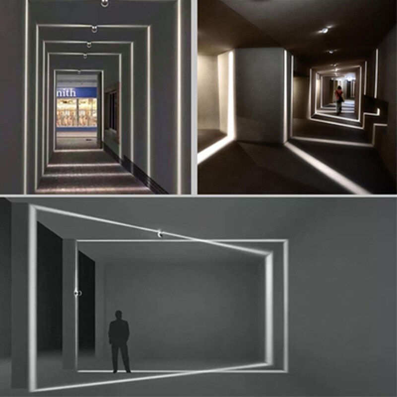 Moderne Led Wandlamp Opbouw Led Wandkandelaar Liner Gangpad Gang Slaapkamer Decoratieve Verlichting Venster Kleurrijke Wandlamp