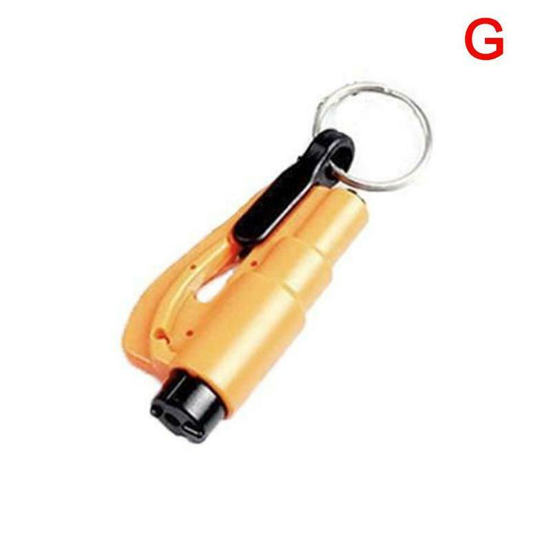 Drie-In-een Veiligheid Hamer Auto Ontsnappen Hamer Artefact Mini Multifunctionele Gebroken Glas Window Breaking Apparaat Voor Auto: Orange