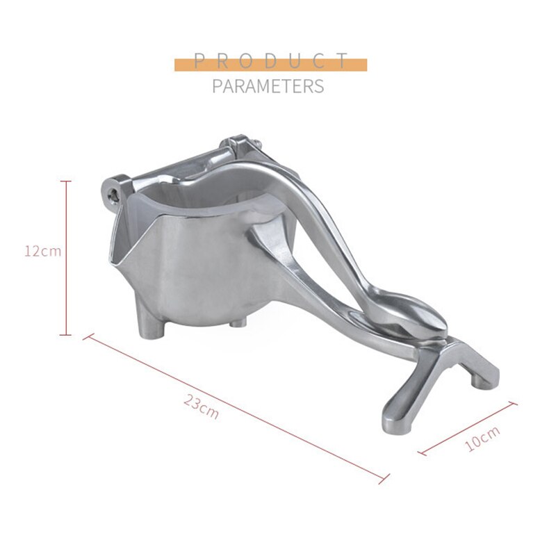 Removable Manual Fruit Citrus Press Juicer Single Hand Press Aluminium Lemon Squeezer Orange Juice Tools