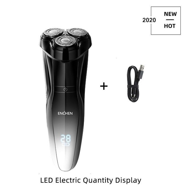 ENCHEN Blackstone3 golarka elektryczna golarka męska 3D pływająca maszynka robić golenia IPX7 wodoodporna rodzaj-c USB akumulator trymer robić brody: Gentleman 5S