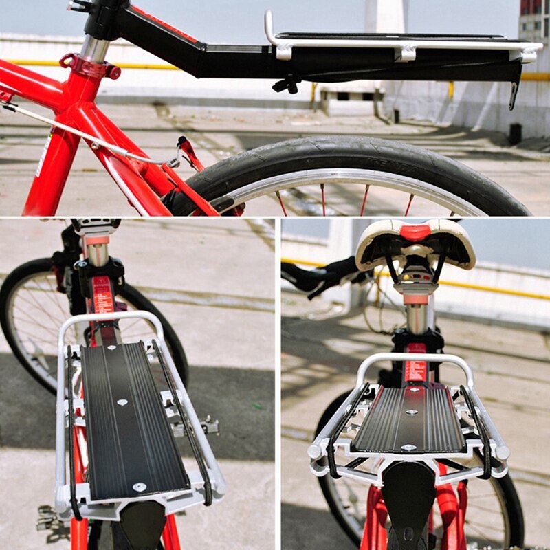 Cykelhållare cykel bakre hylla cykling bagage bakre hållare bagageutrymme vägcykel mtb laststöd