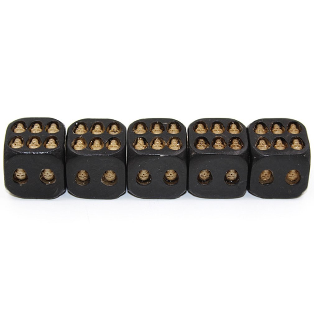 Skull Bones Dice Zes Zijdige Skelet Dobbelstenen Club Pub Party Game Speelgoed Hars Dobbelstenen Voor Kinderen Volwassenen