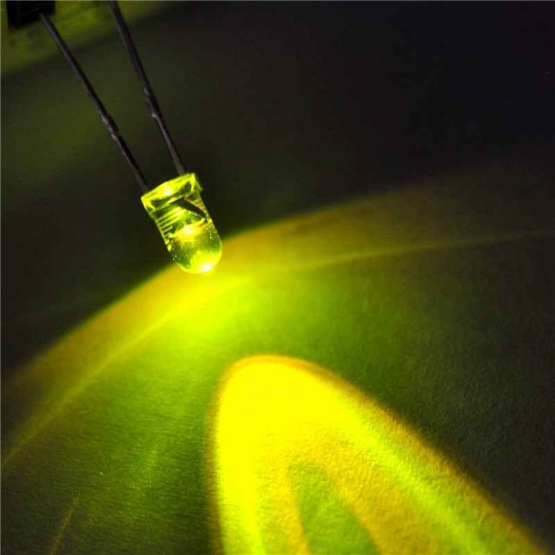 YongYeTai LED light-emitting diode 3MM ronde kop wit haar groen licht groen groen geel groen