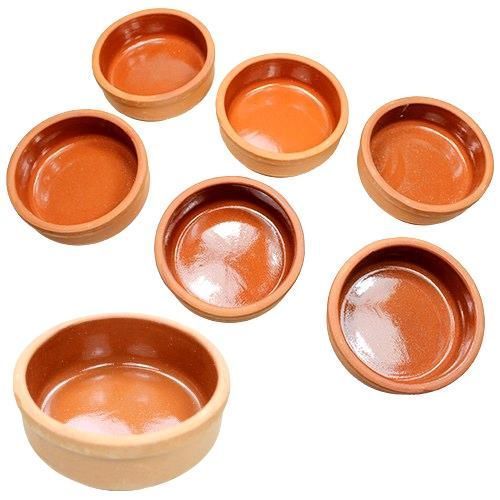 Ustensiles de cuisine faits à la main, casserole en argile et poterie, nourriture biologique saine, kebab turc, cuisine maison, boulangerie, 4 pièces,