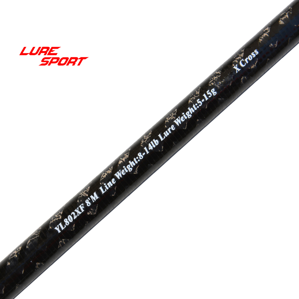 LureSport 1,98 m 2,1 m 2,4 m Stange blank 1K woven carbon joint X kreuz Toray carbon 2 abschnitte stange Gebäude komponente Reparatur DIY