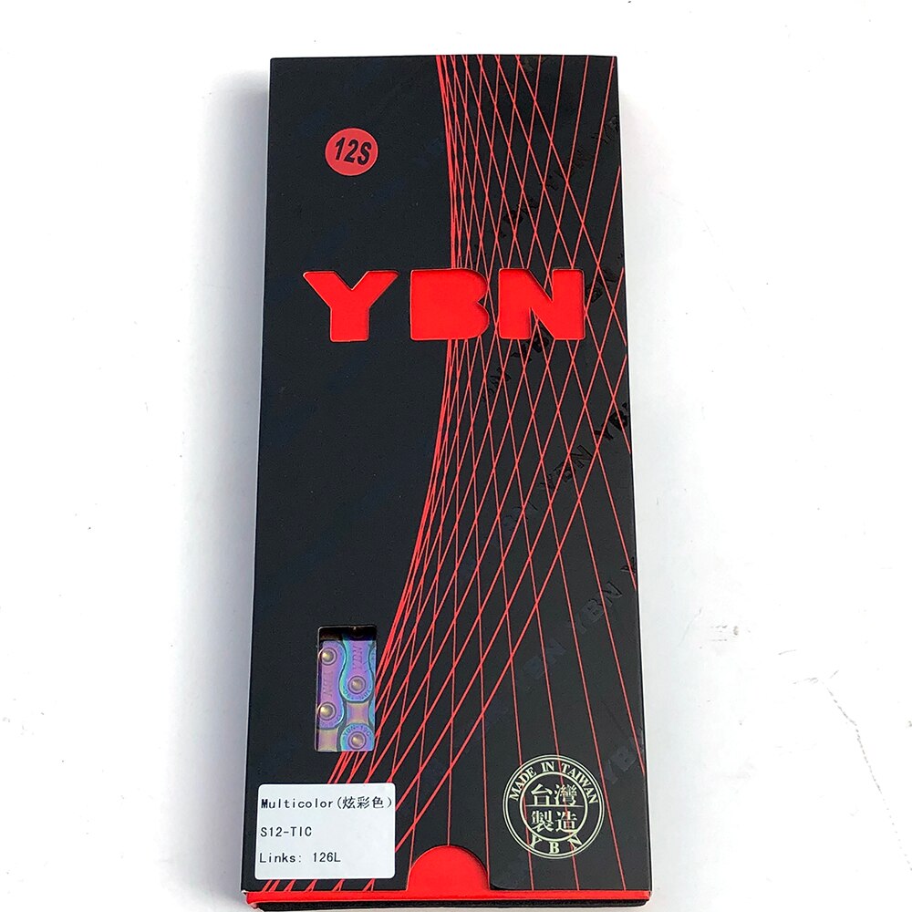 YBN Bicycle Chain 12 Speed Plating Color MTB Mountain Road Bike Chain For SRAM Shimano Campanolo System: Default Title