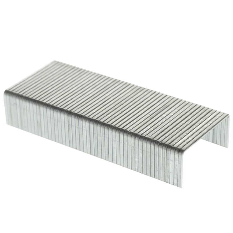 Grapas de Metal plateado 24/6 Grapas para oficina PIN de La engrapadora grapadoras papelería Heftklammern Grampo sujetadores de Unión grapadora