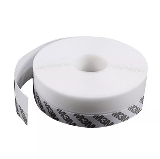 Self Adhesive Door Bottom Seal Strip Window Rubber Seal Soundproof Weatherstrip Windproof Dust Door Windshield Sealing Tape: SKY BLUE / 8mm