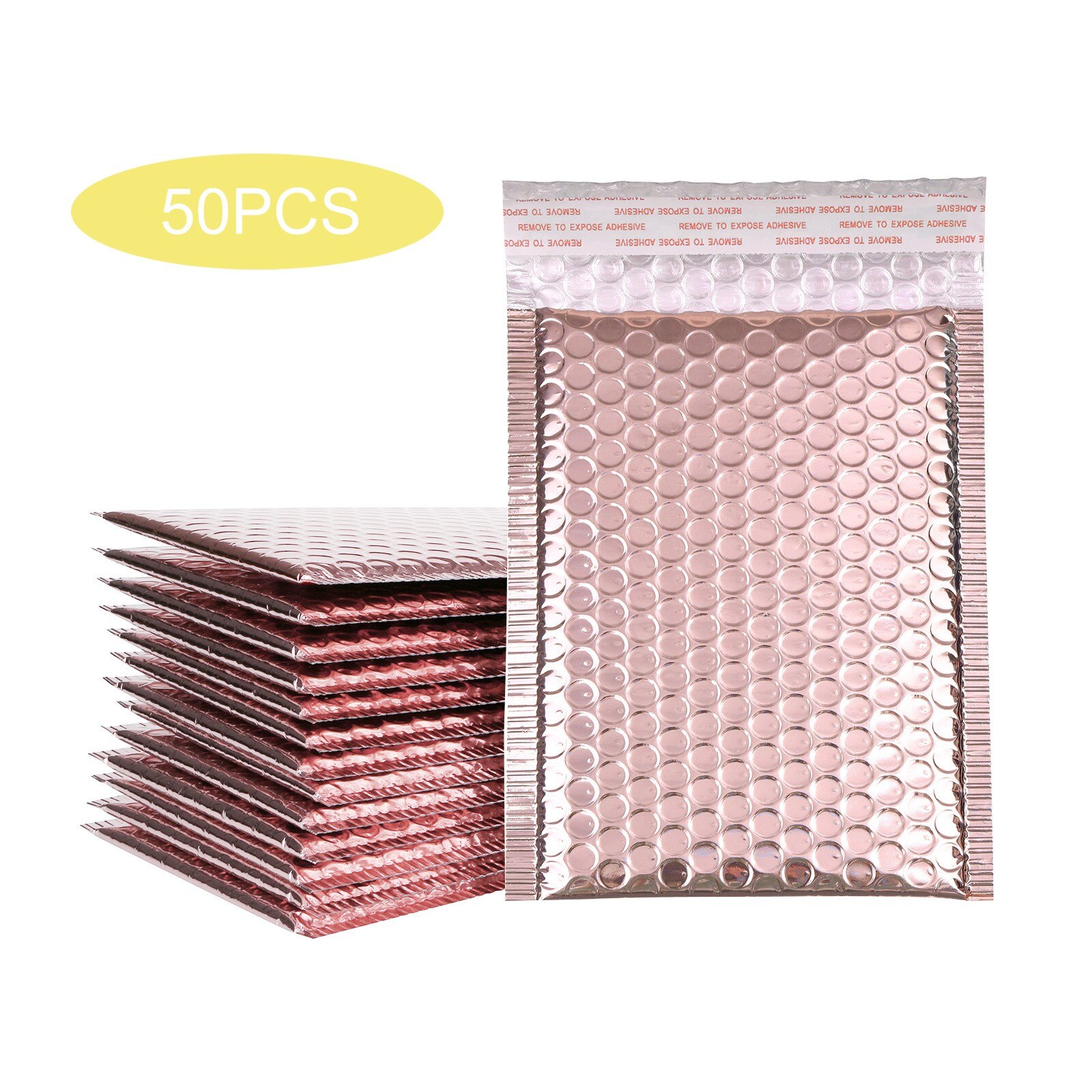 50Pcs Poly Bubble Envelop Kleuren Mail Verpakking Tassen Enveloppen Gevoerd Poly Mailer Self Seal Kleur Internet Tassen Mailers