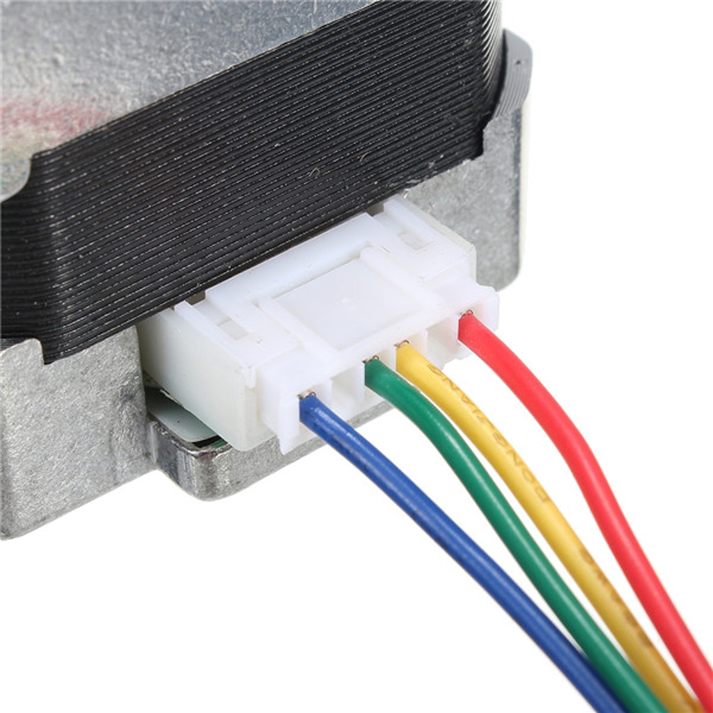Nema 17 Bipolar Stepper Motor 28N.cm 0.4A 12V 4 Wire For CNC 3D Printer