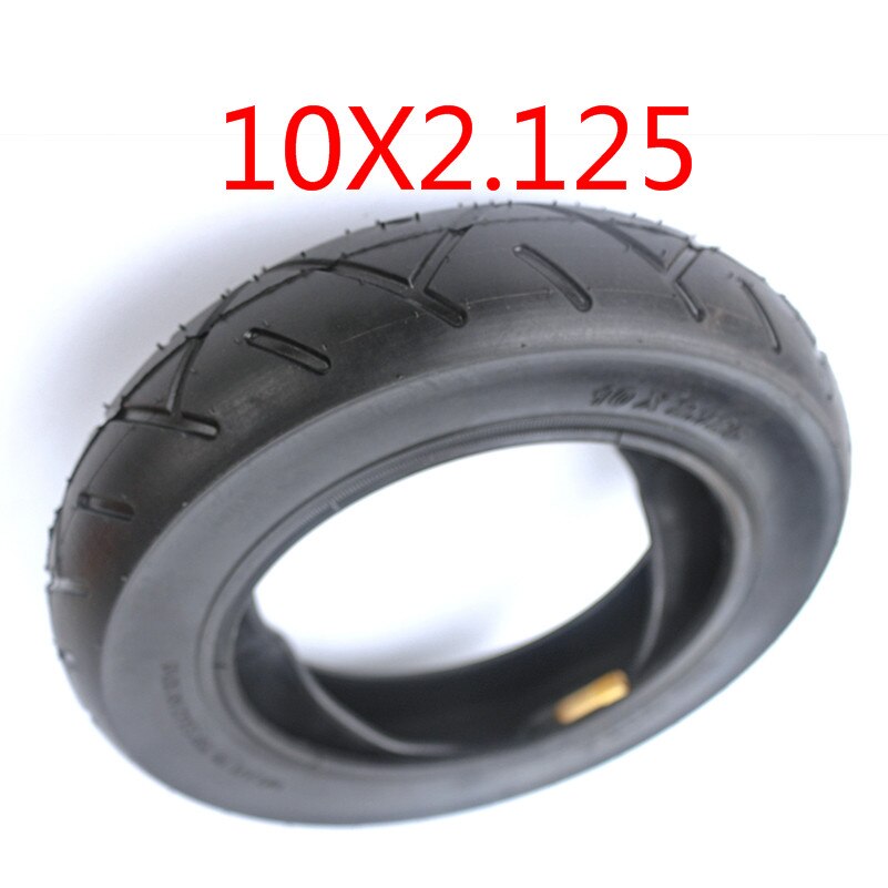 Pneu de 10x3.0, 10x2.50, 10x25, 10x2.125, 10x2, 10x, chambre à air pour Scooter électrique: 10X2.125 SET B