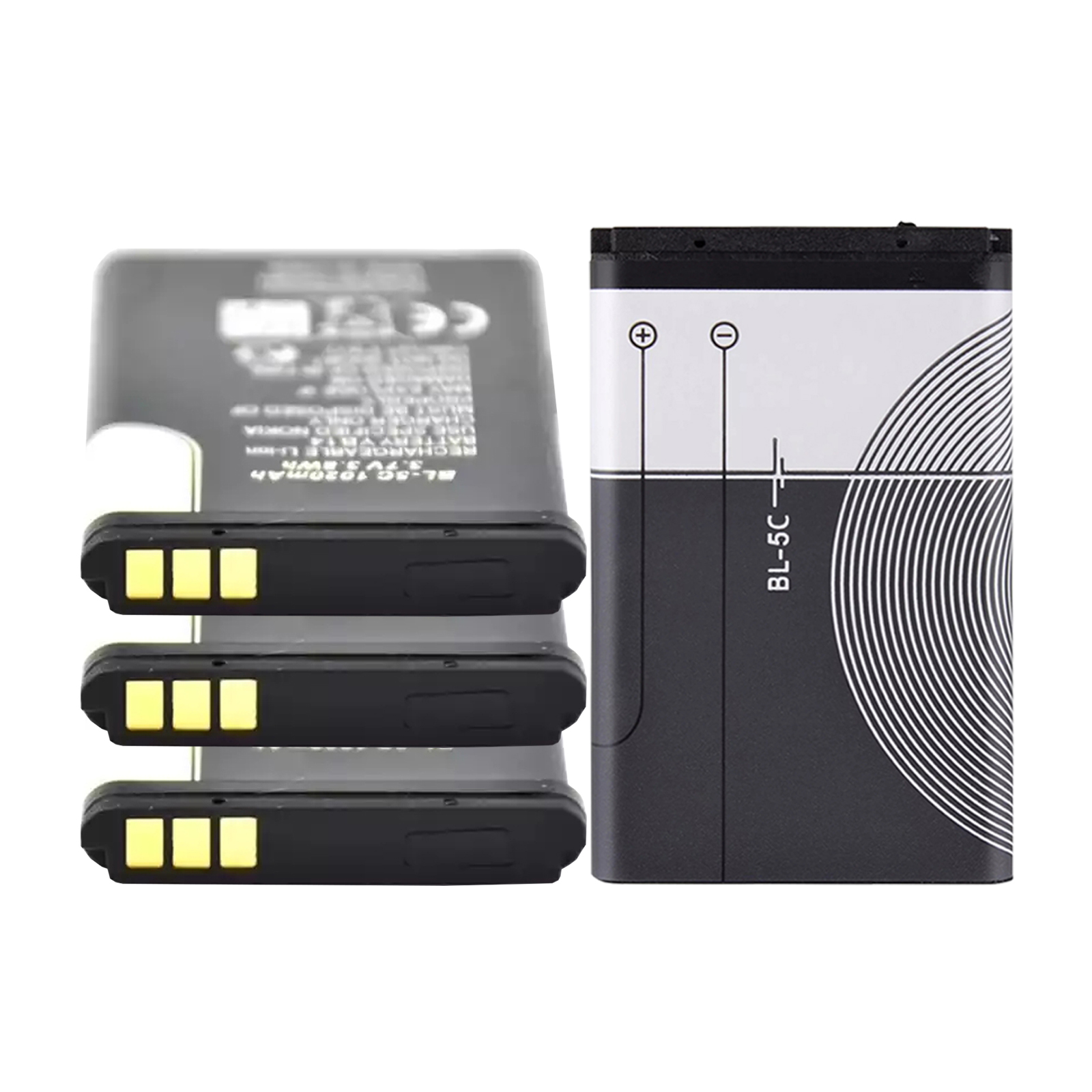 Akumulator 3,7 V 1020 mAh BL-5C BL 5C do radia domowego Nokia 2610 1100 1110 1112 1116 6230 6630 N70 N71 N72 N91 E60