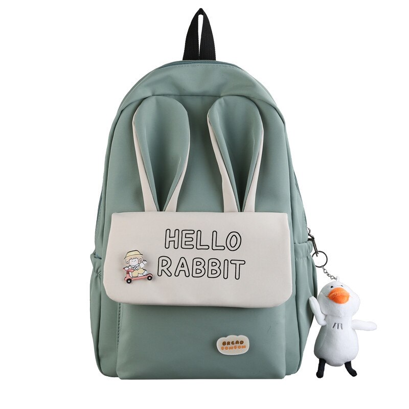 Stil Rucksack Trend Vielseitig Campus Student Schul Kleine Frische Rucksack Buch Tasche Können Speicher Persönlichen Sachen: 3