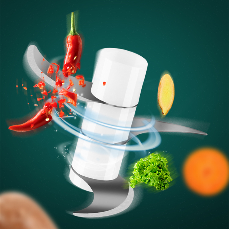 Machacador de ajo eléctrico automático, Mini picadora de prensa resistente, picadora de verduras, Chile, carne, USB, inalámbrico, herramientas de cocina