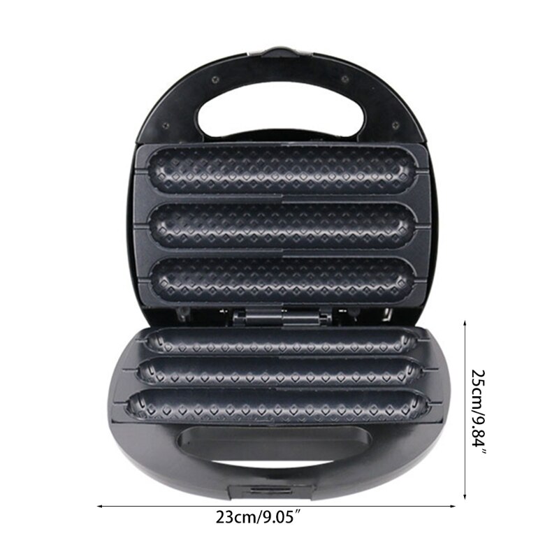 Máquina para hacer gofres para perros calientes, máquina de gofre en palo, H55A