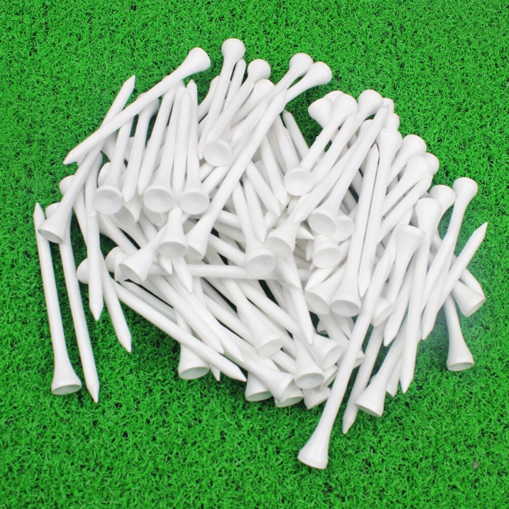 Crestgolf 3-1/4 Inch Bamboe Golf Tees 83Mm Professionele Golf Bamboe Tees 100 Stks/pak Verschillende Kleuren Voor Uw keuze