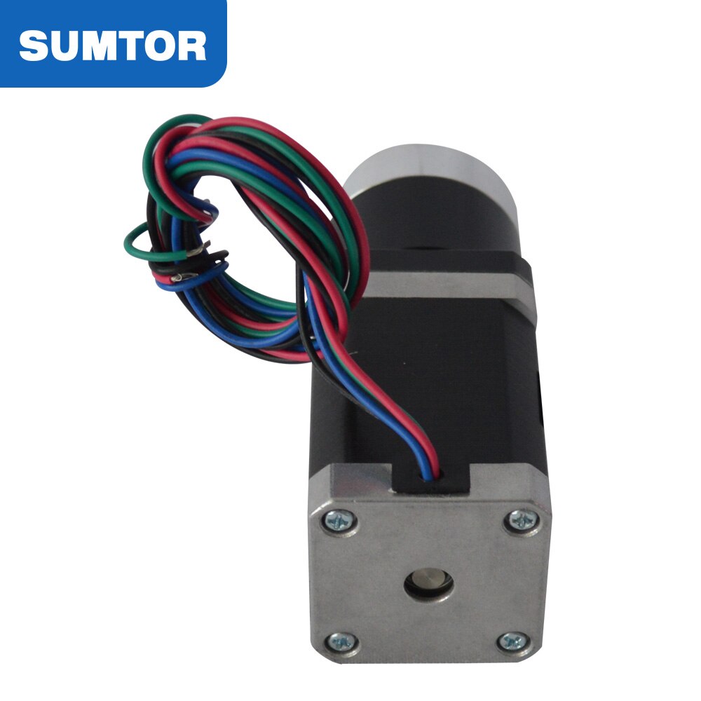 nema 17 planetary gearbox 5:1 ratio with stepper motor 40mm motor body length 40N.cm holding torque