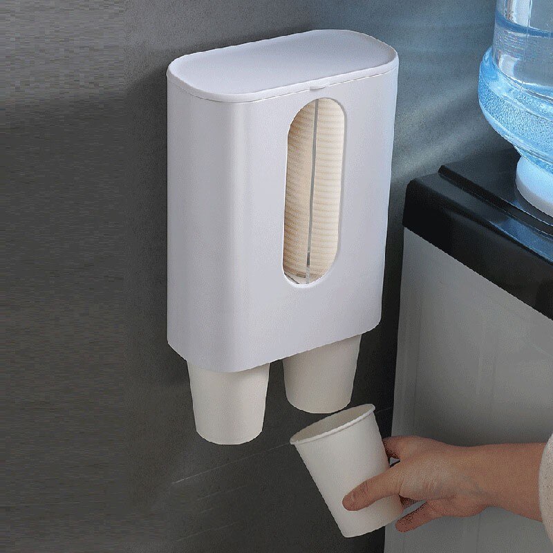 Haushalt tasse extraktoren, einweg tasse halter, wasser dispenser staub-proof tasse halter, wand-montiert papier tasse racks