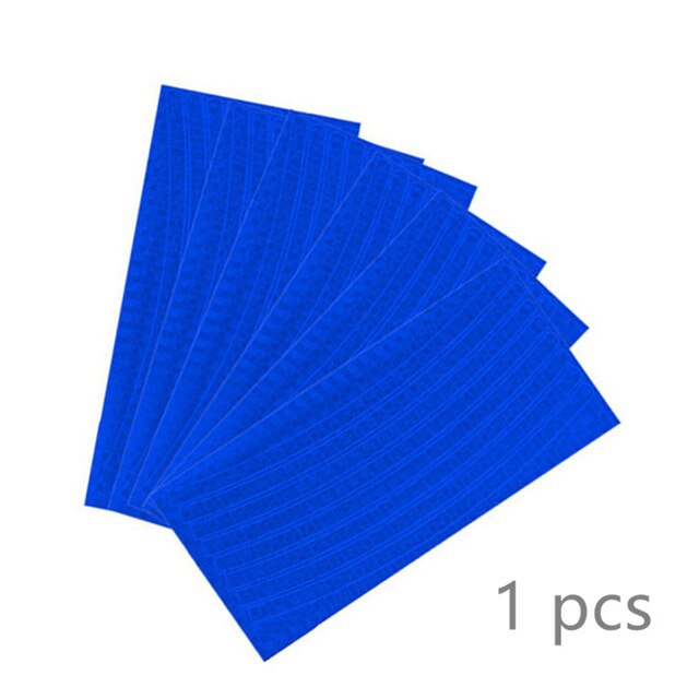 1pcs Car Reflective Sticker Car Door Sticker Decal Warning Tape Reflective Strips Colors Safety Mark Reflector Stickers: 09