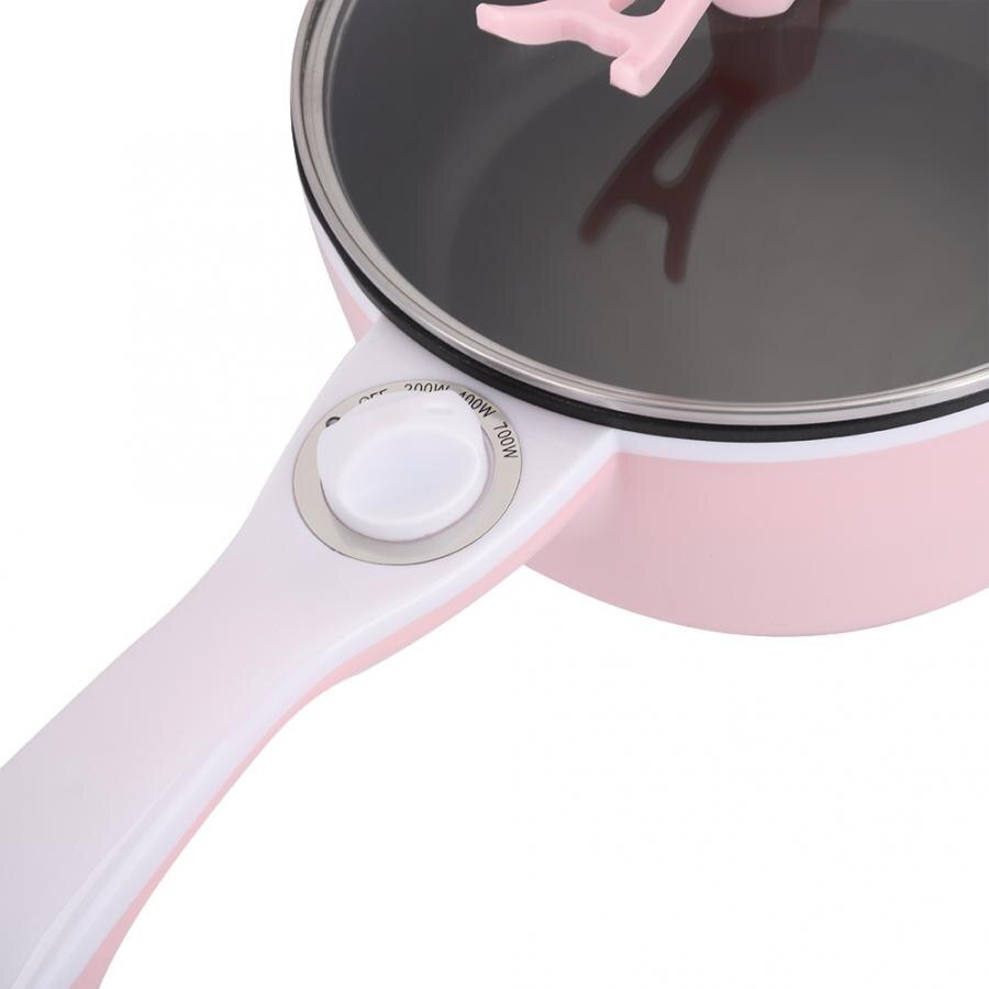 Multifunctional Double Layer Electric Heating Steaming Boiling Frying Cooker Pot EU Plug 220V