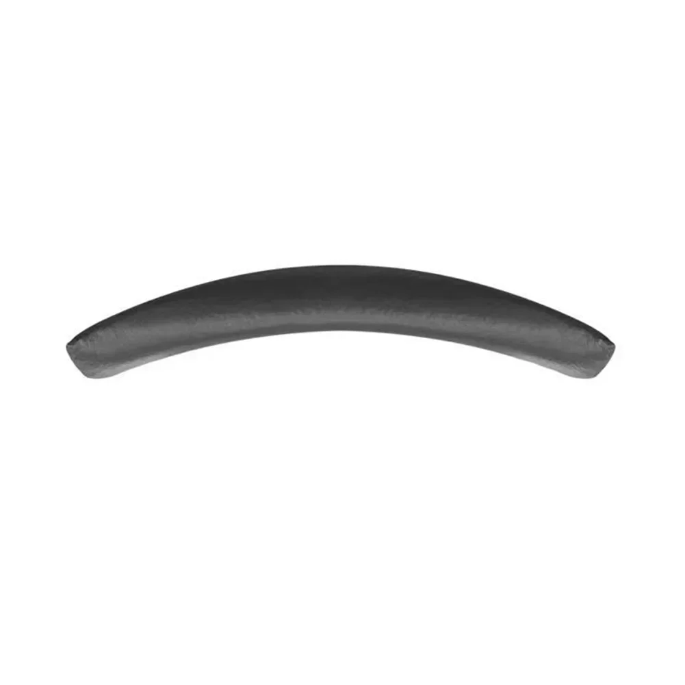 Housses de remplacement pour écouteurs en mousse de cuir, coussin, bandeau supérieur pour casque JBL JR300 T450BT T500BT Tune600, 70mm: Black