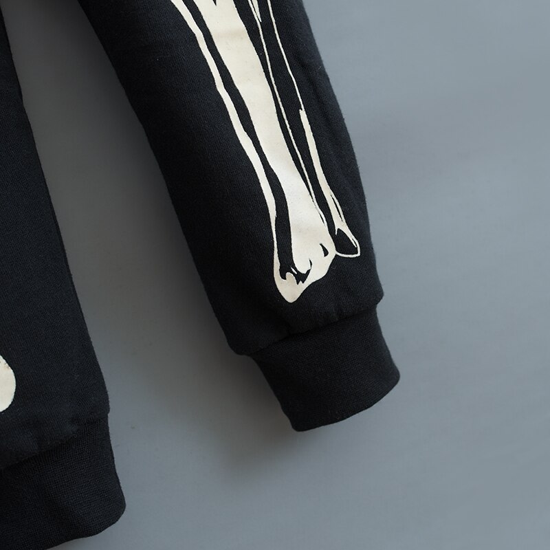 Vinter skelet overalls jumpsuit børn pyjamas børn onesie sleepers pyjamas jule halloween kostumer